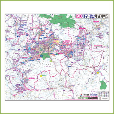 2030대구경산개발계획도[롤스크린]