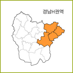 경남 A ~I 권역 [ 구매옵션에서 선택 가능 ]