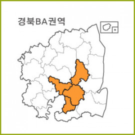 경북 BA ~ BI 권역  [ 구매옵션에서 선택 가능 ]