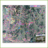 용인시광역권개발계획구상도 [롤스크린] 300cm&times;264cm